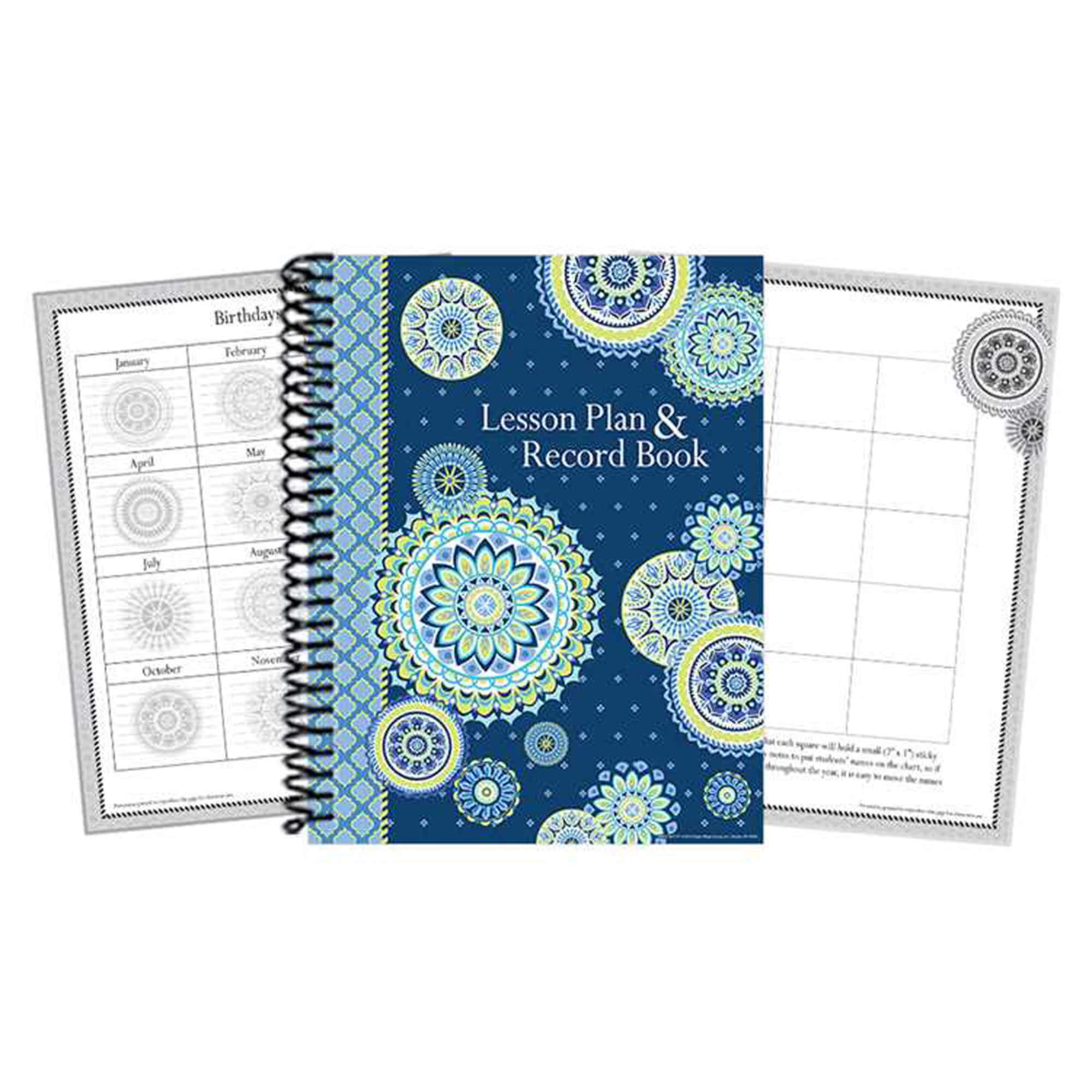 Eureka® Blue Harmony Lesson Plan & Record Book, 2 ct.